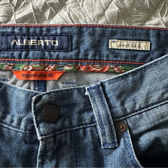 ❌Alberto Jeans Regular Slim Fit Size 29x34 100% cotton - Picture 8 of 11